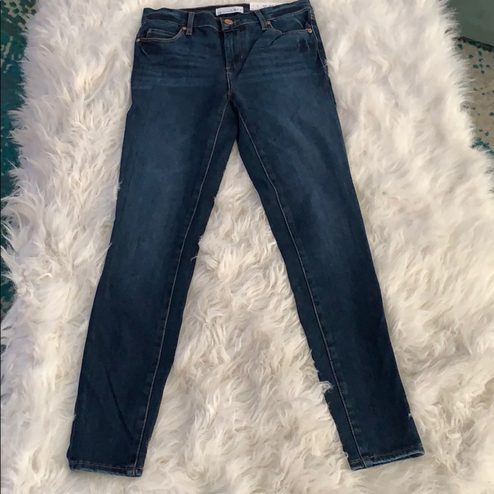 BRAND NEW! LOFT Dark denim